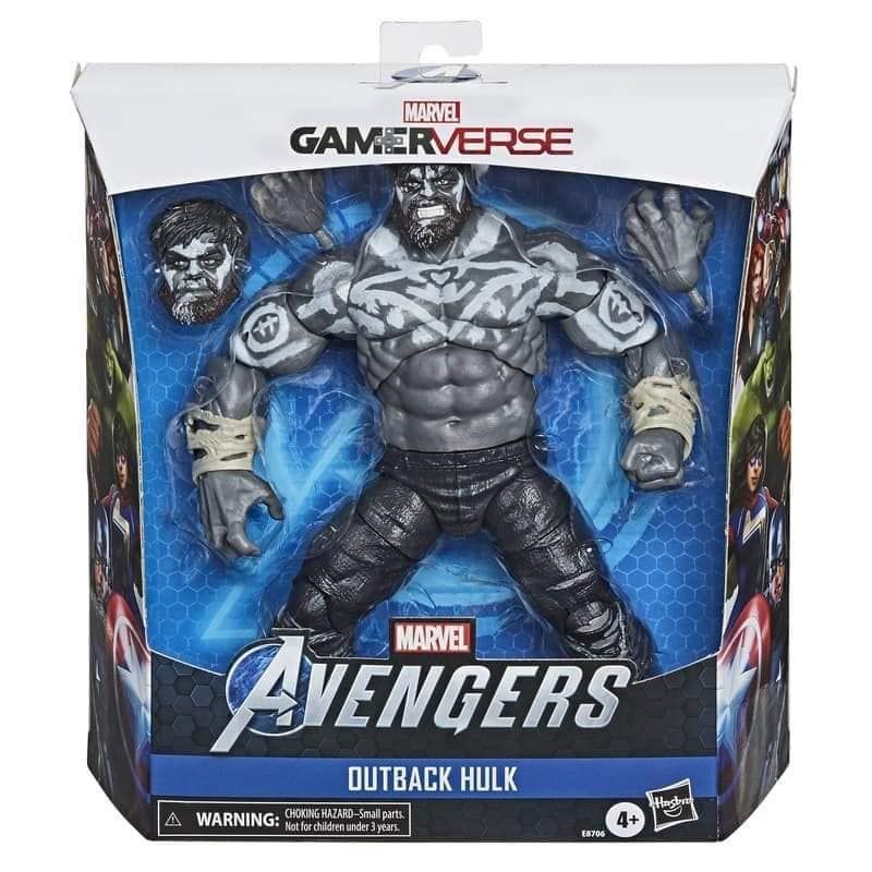 Hasbro Marvel Legends Series Outback Hulk Figure ฮาสโบร มาร์เวล เลเจนด์ ซีรี่ย์ส หุ่นโมเดลฟิกเกอร์ เอาท์แบค ฮัลค์ ขนาด 6 นิ้ว ลิขสิทธิ์แท้