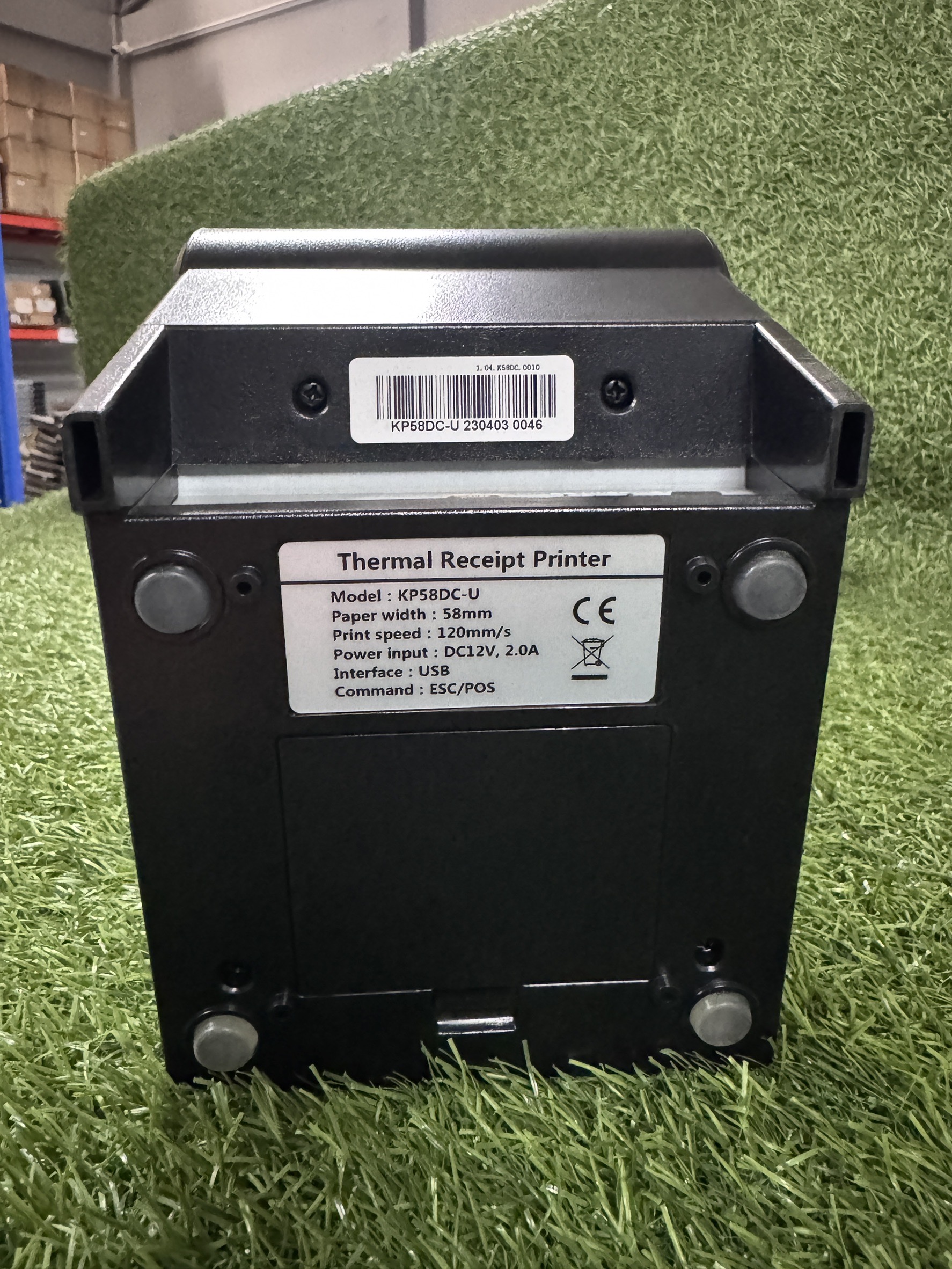 เครื่องพิมพ์ใบเสร็จ Thermal Receipt Printer KP58DC-U เครื่องพิมพ์สลิป ของใหม่