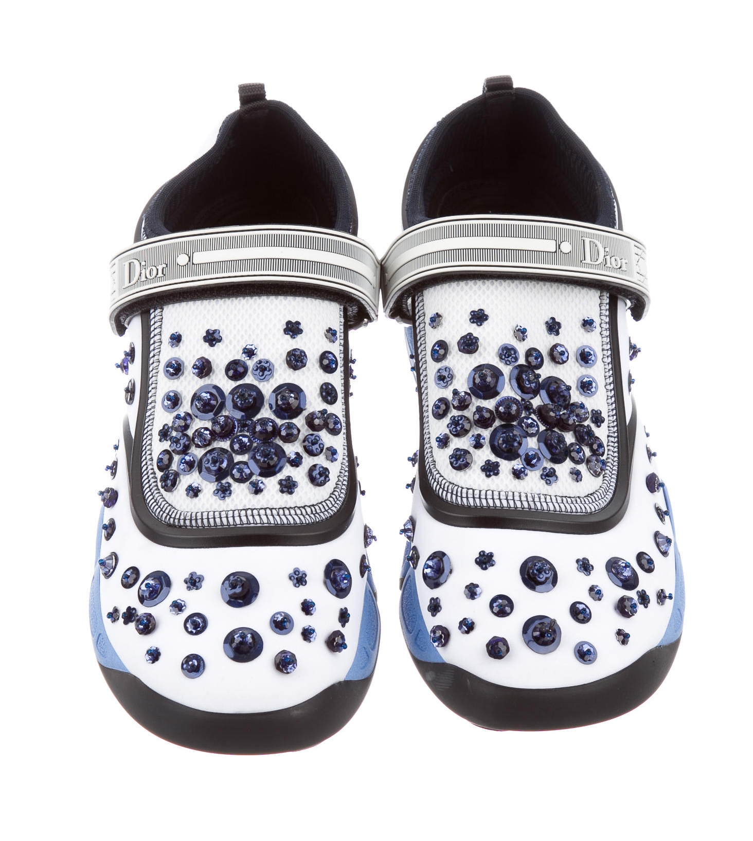 รองเท้า Dior Fusion Sneakers Technical Fabric (สีขาว)