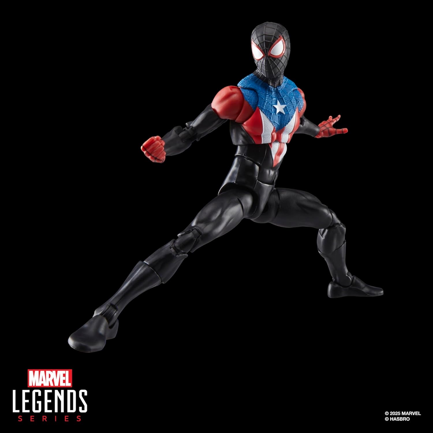 Hasbro Marvel Legends Series Gamerverse Miles Morales Boricua Suit Spider-Man Action Figure ฮาสโบร มาร์เวล เลเจนด์ ซีรี่ย์ส หุ่นโมเดลฟิกเกอร์ เกมเมอร์เวิร์ส ไมล์ โมราเลส บอริกัว สูท สไปเดอร์-แมน ขนาด 6 นิ้ว ลิขสิทธิ์แท้