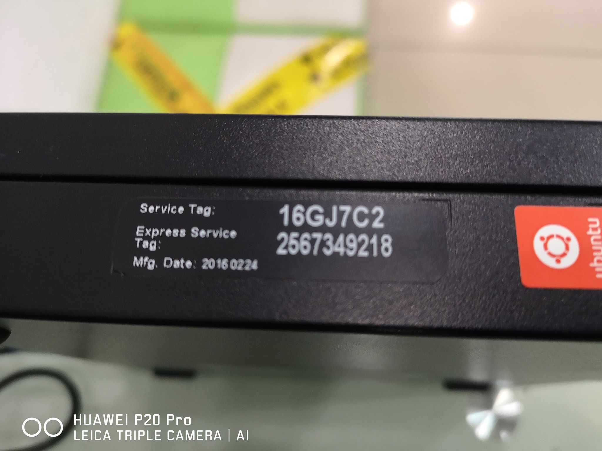 DELL OPTIPLEX 3020 MFF i5-4460T RAM8 HDD1TB. มือสอง