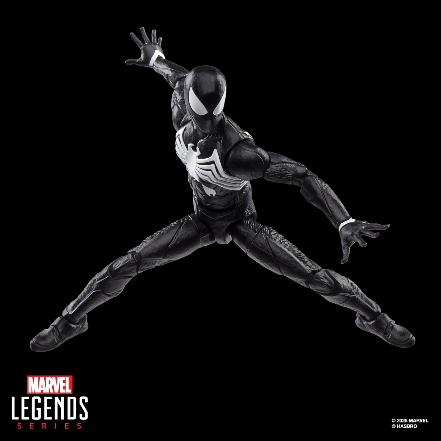 Hasbro Marvel Legends Series Gamerverse Peter Parker Black Suit Spider-Man Action Figure ฮาสโบร มาร์เวล เลเจนด์ ซีรี่ย์ส หุ่นโมเดลฟิกเกอร์ เกมเมอร์เวิร์ส แบล็ค สูท ปีเตอร์ ปาร์คเกอร์ สไปเดอร์-แมน ขนาด 6 นิ้ว ลิขสิทธิ์แท้