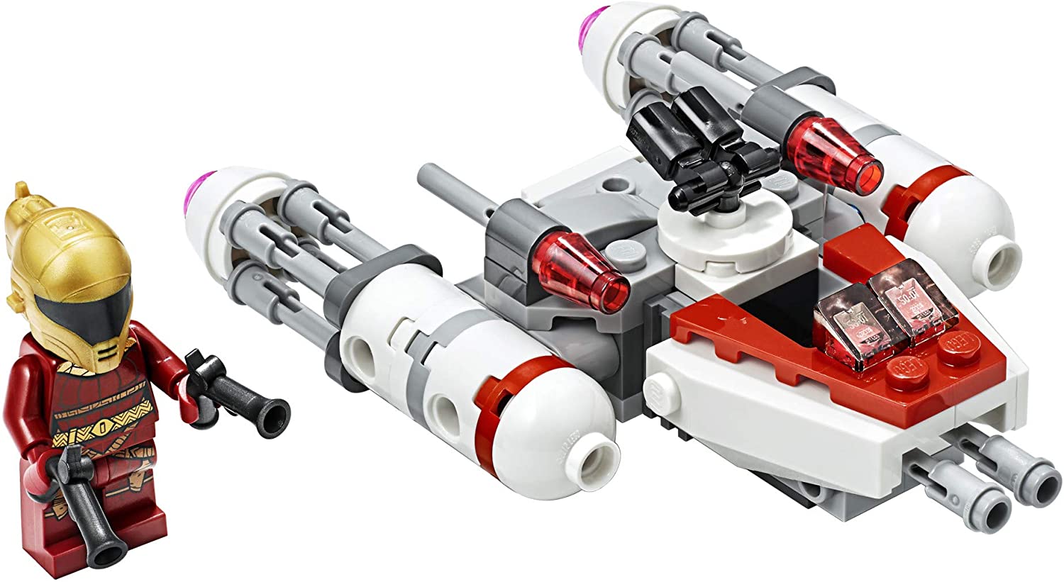 ตัวต่อเสริมทักษะ LEGO Star Wars Resistance Y-Wing Microfighter รุ่น 75263
