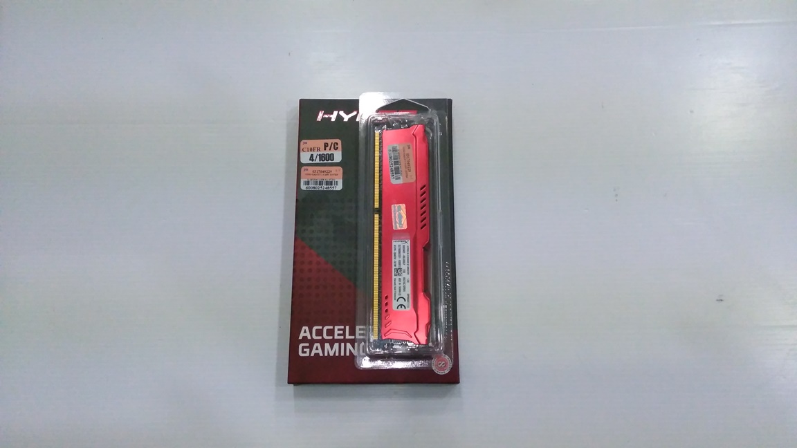 KINGSTON HyperX 4GB. DDR-3 1600