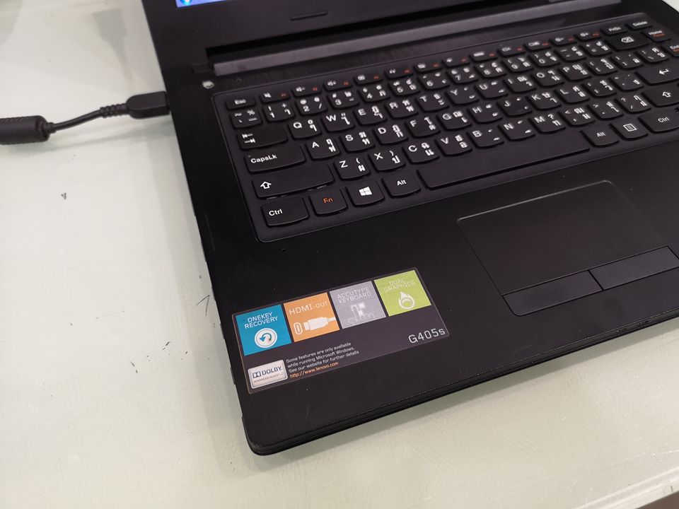 LENOVO G405s A8-5550M แบตเตอรี่เสื่อม