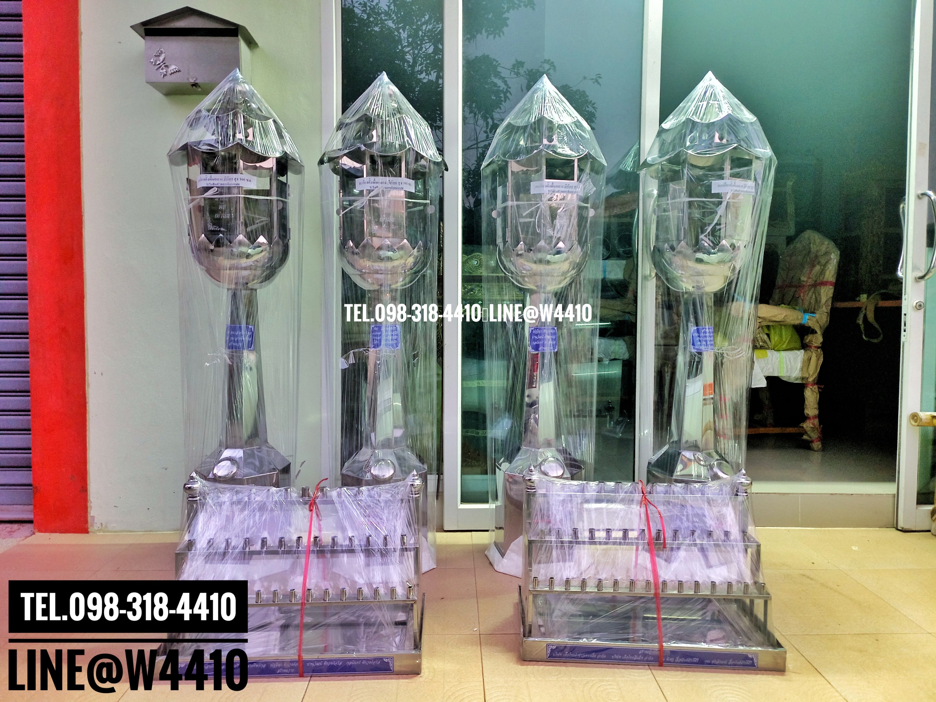 ตะเกียงน้ำมันตั้งพื้น (มีก๊อก)