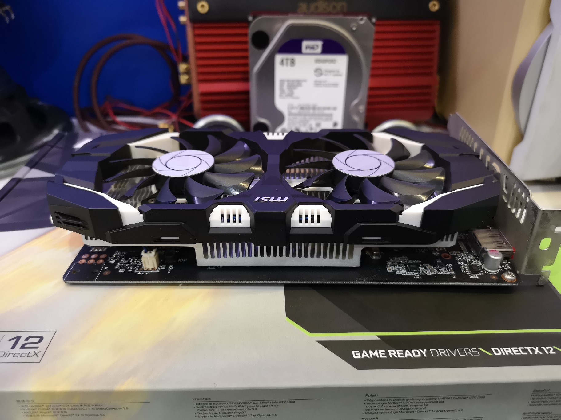 MSI GeForce® GTX 1050 Ti 4GT OC ครบกล่อง JIB 04/2020
