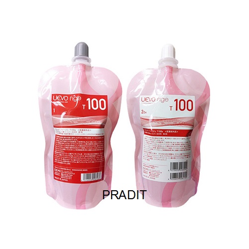 UEVO FIGE T100X น้ำยาดัดอุเอะโวะ ฟิเก้ สูตรผมหยิกยาก ผมหงอก ผมแข็งแรง 850 กรัม