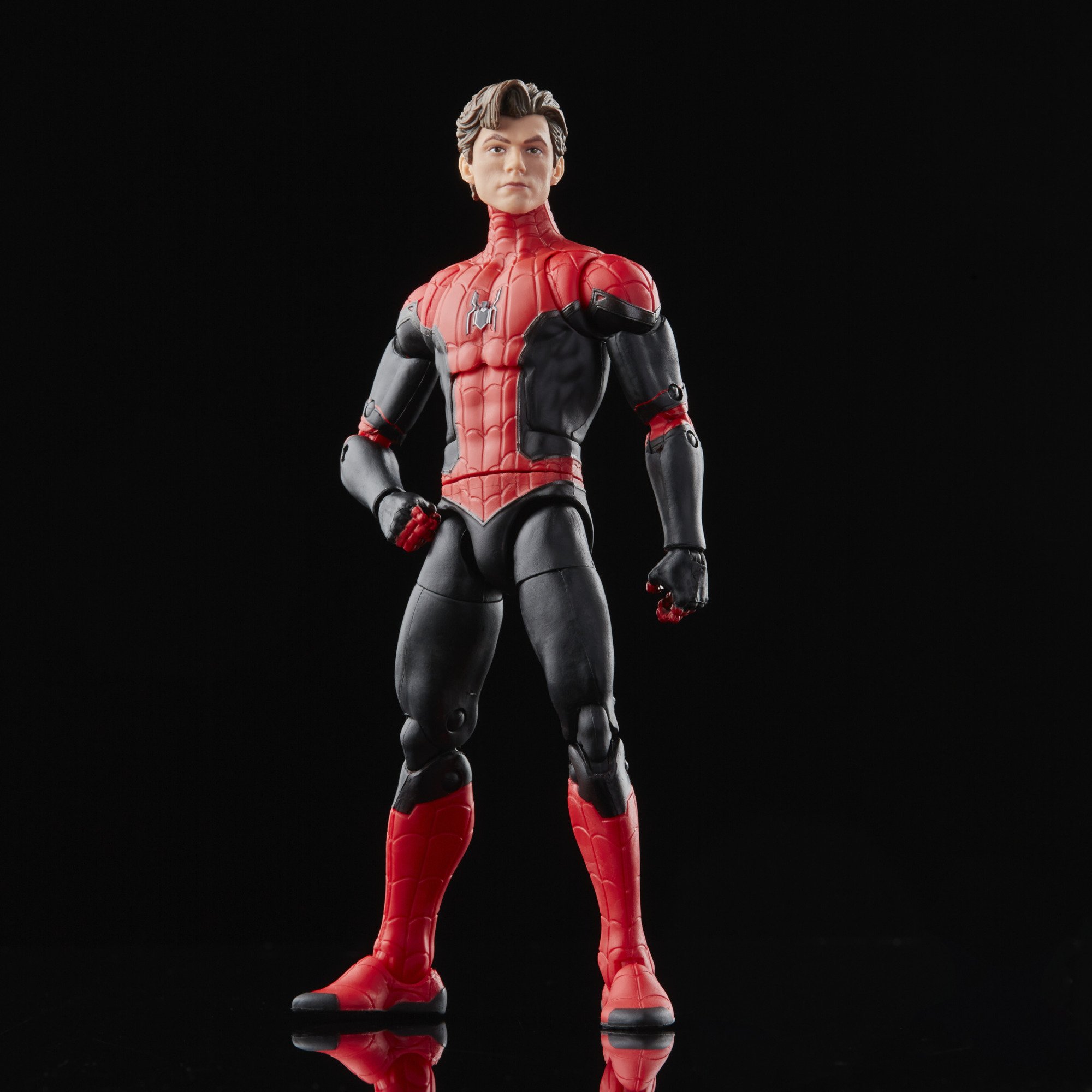 Hasbro Marvel Legends Series Upgraded suit Spider-Man (No Way Home) 6-inch Figure (Walmart Exclusive) ฮาสโบร มาร์เวล เลเจนด์ ซีรี่ย์ส หุ่นโมเดลฟิกเกอร์ อัพเกรด สูท สไปเดอร์-แมน (โน เวย์ โฮม) ขนาด 6 นิ้ว ลิขสิทธิ์แท้