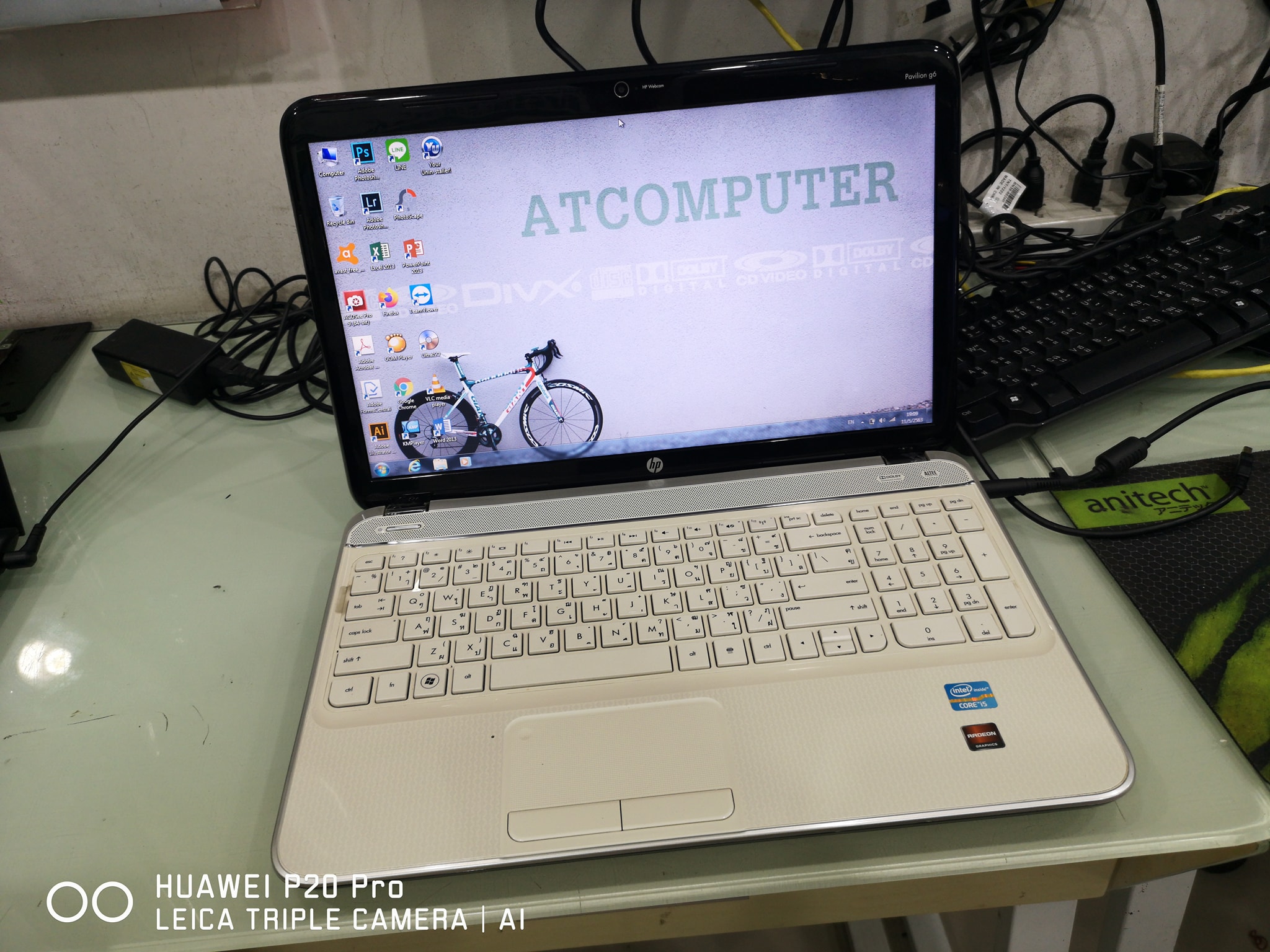 HP G6-2023TX แบตเตอรี่ใหม่