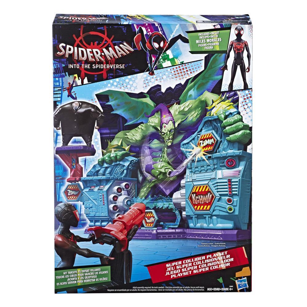 Hasbro Marvel Spider-Man : Into the Spider-Verse Super Collider Playset สไปเดอร์-แมน ลิขสิทธิ์แท้