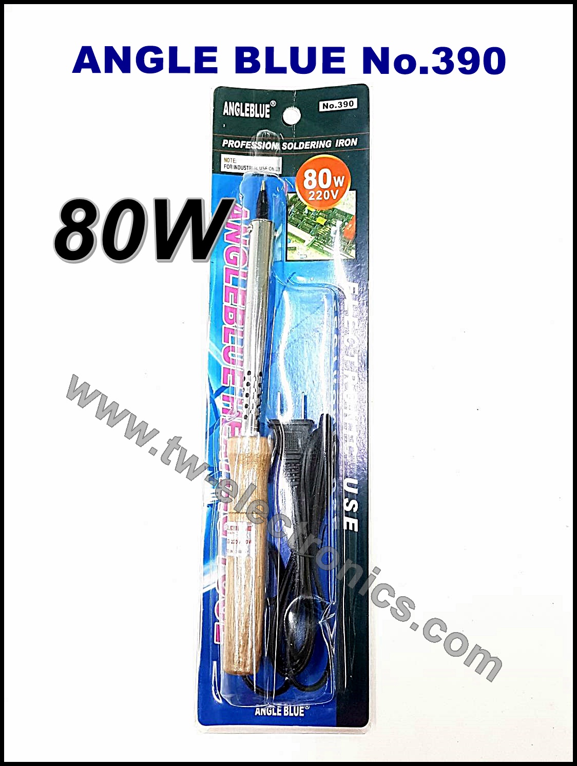 หัวแร้งแช่ 80W / ANGLE BLUE No.390