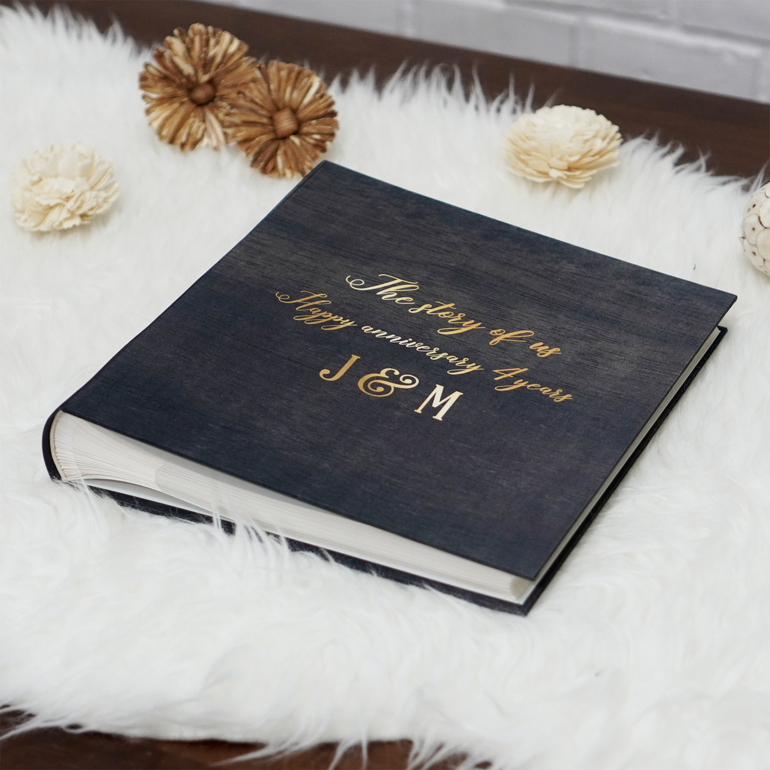 อัลบั้มสั่งทำใส่ชื่อ ลายไม้ - Wood