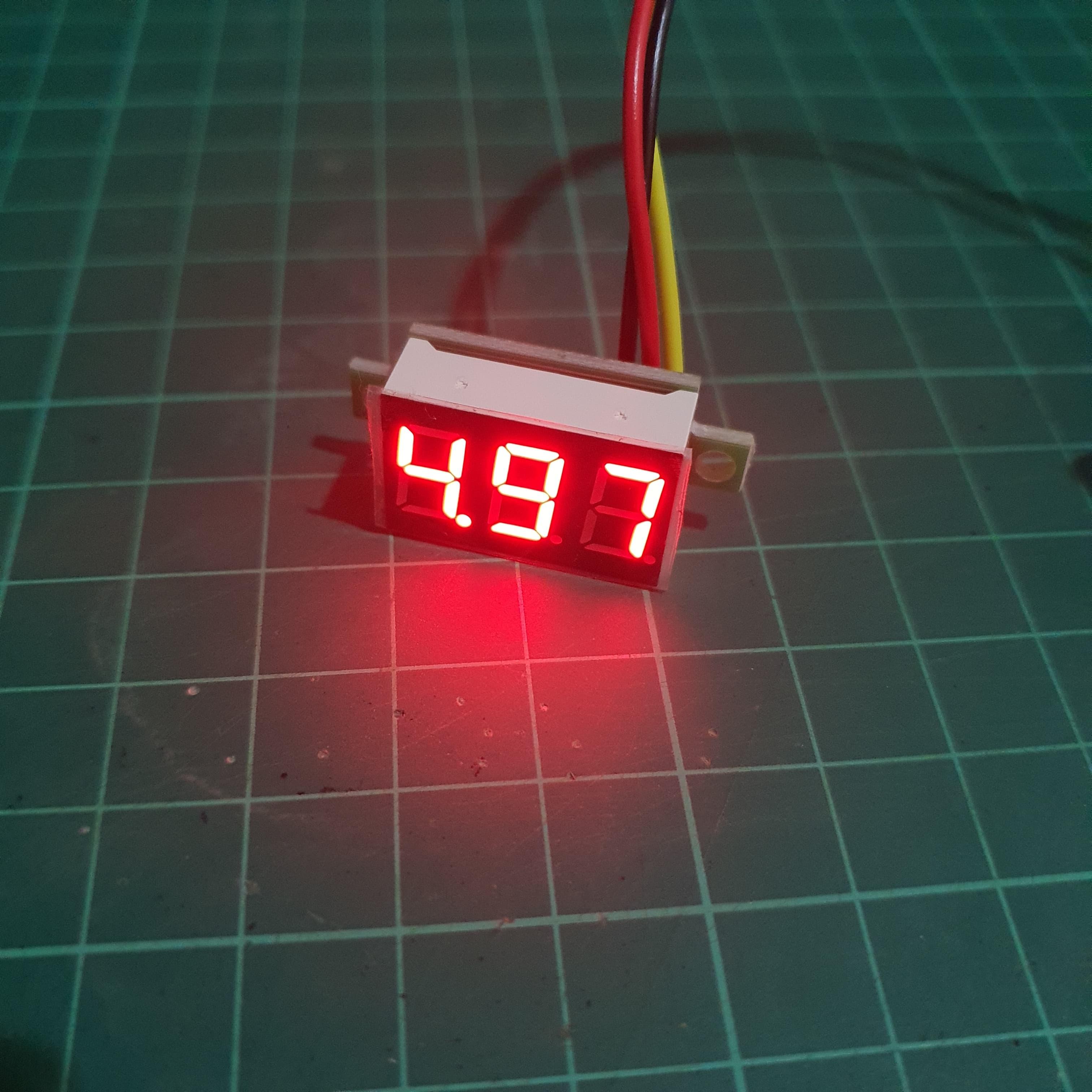 Voltmeter Digital Display 0.36'' DC 0-32V (RED)