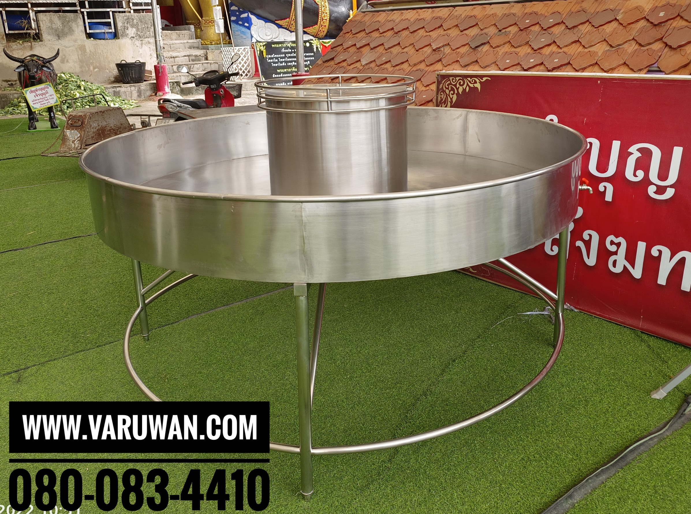 อ่างเทียนลอยน้ำสแตนเลส