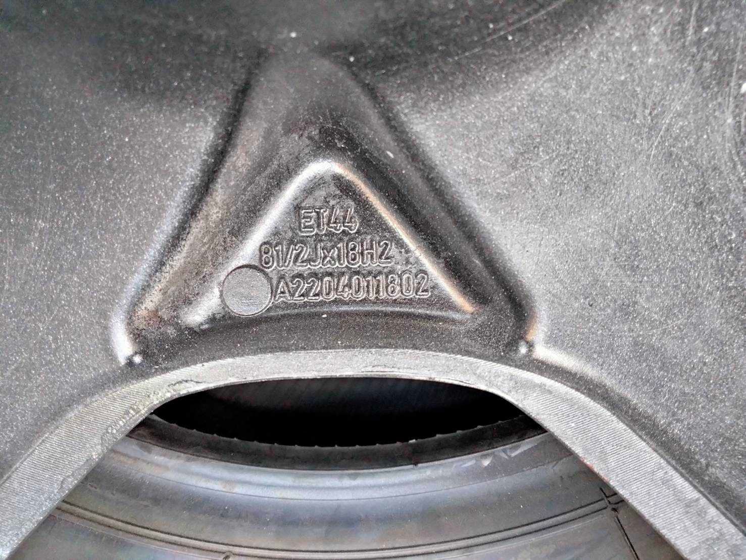 ล้อเบนซ์แท้ AMG ST1 18" W220