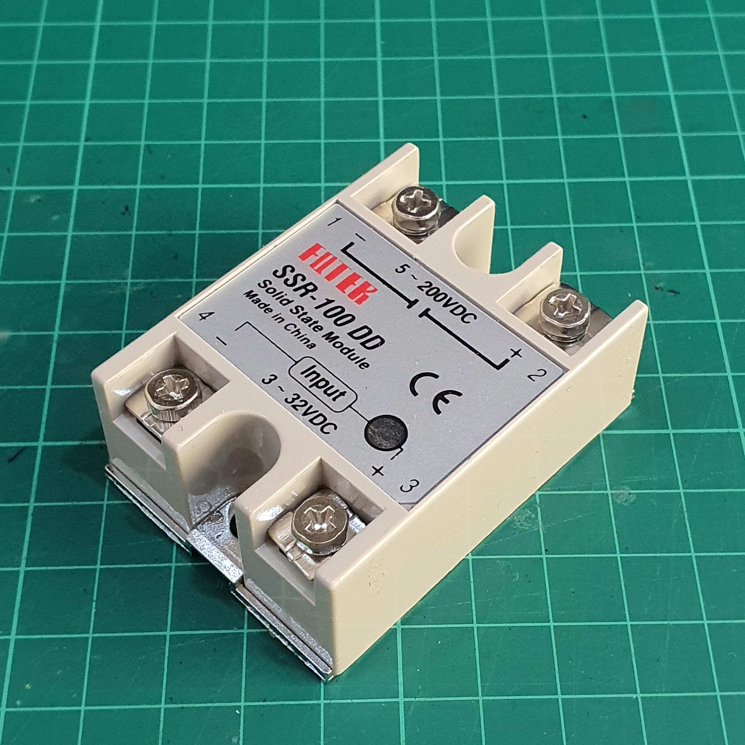 SSR-100DD 5-200VDC 100A