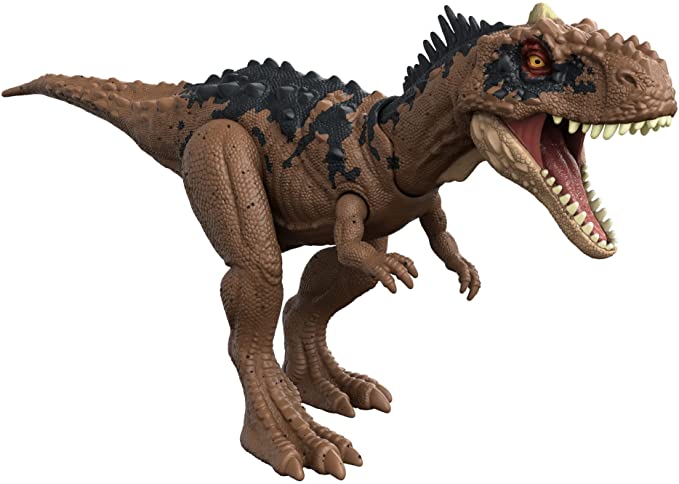 Mattel Jurassic World Roar Strikers Rajasaurus (HDX35) แมทเทล จูราสสิค เวิลด์ ของเล่นแอ็กชั่นฟิกเกอร์ไดโนเสาร์ ราชซอรัส