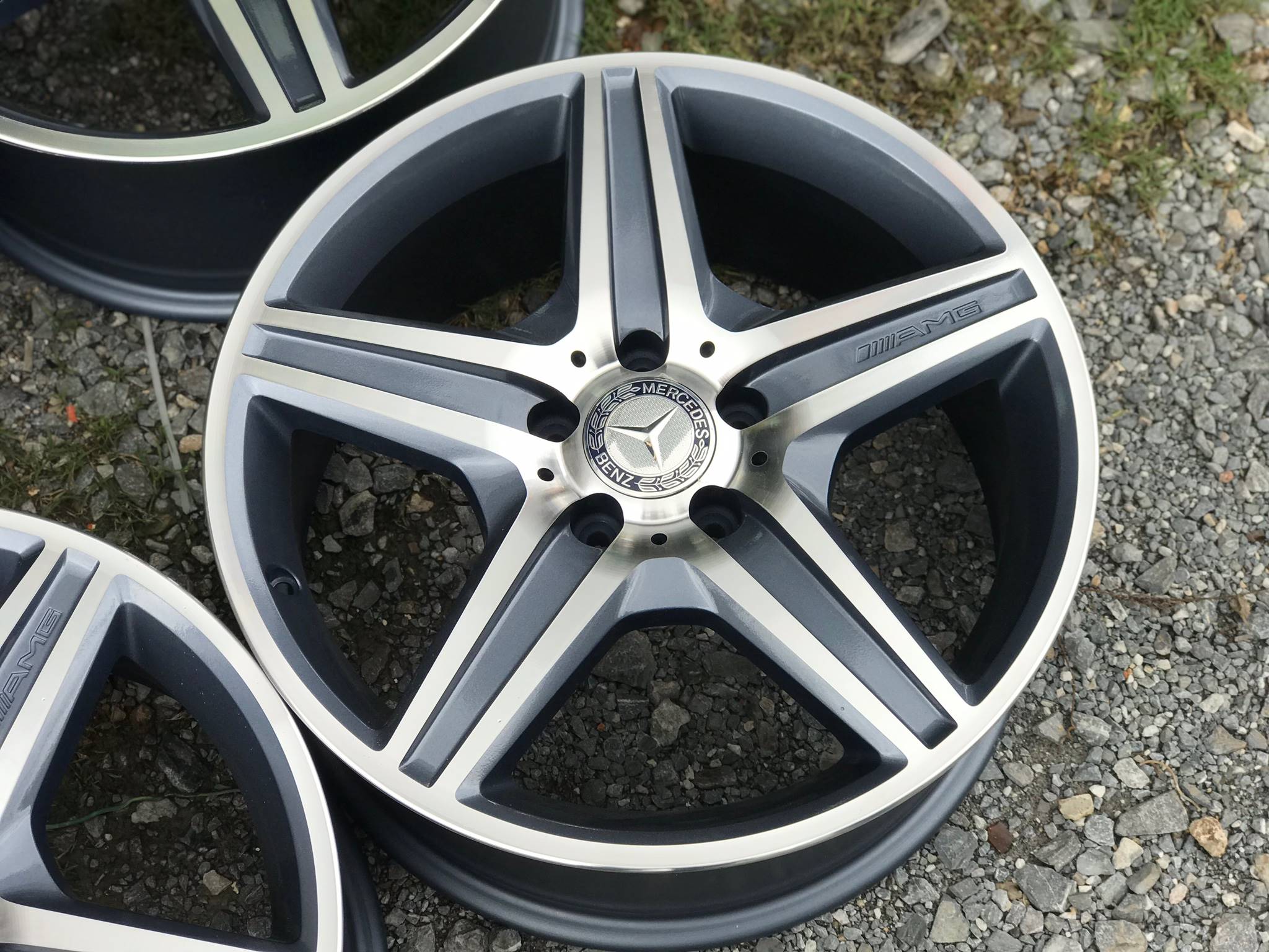 ล้อแท้ AMG ST6 C63 18 นิ้ว w209 สภาพสวย