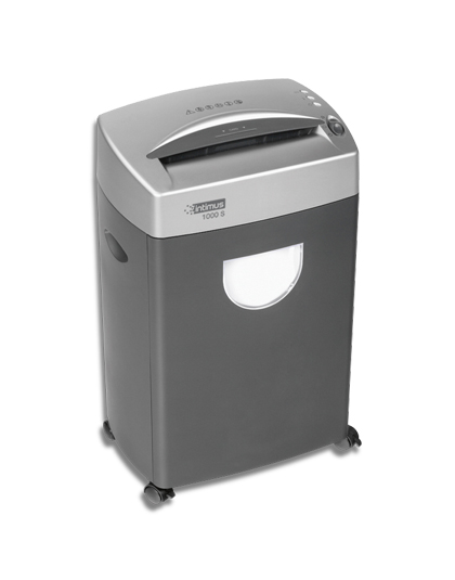 ขายถูก เครื่องทำลายเอกสาร intimus 1000S-IN ตัดตรง12แผ่น ตัดขนาด4มิล