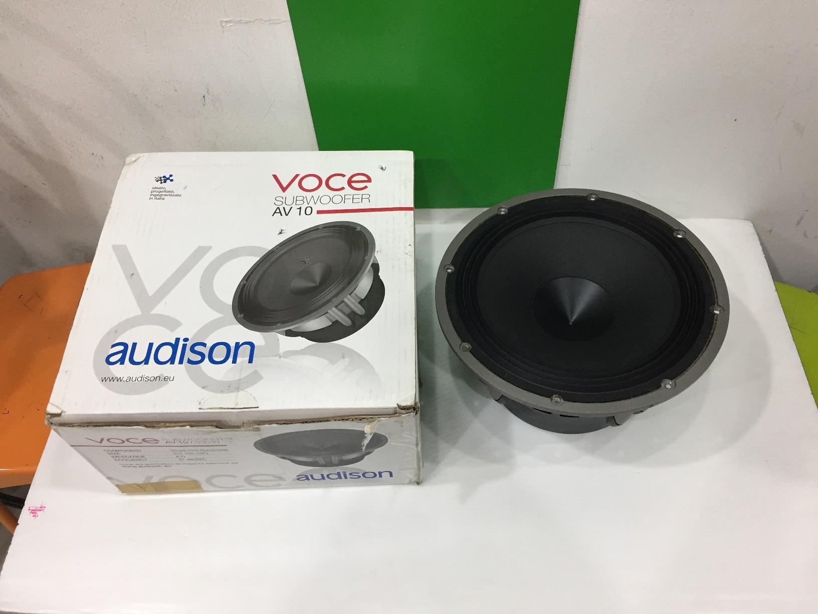 Audison Voce AV 10" Car Subwoofer