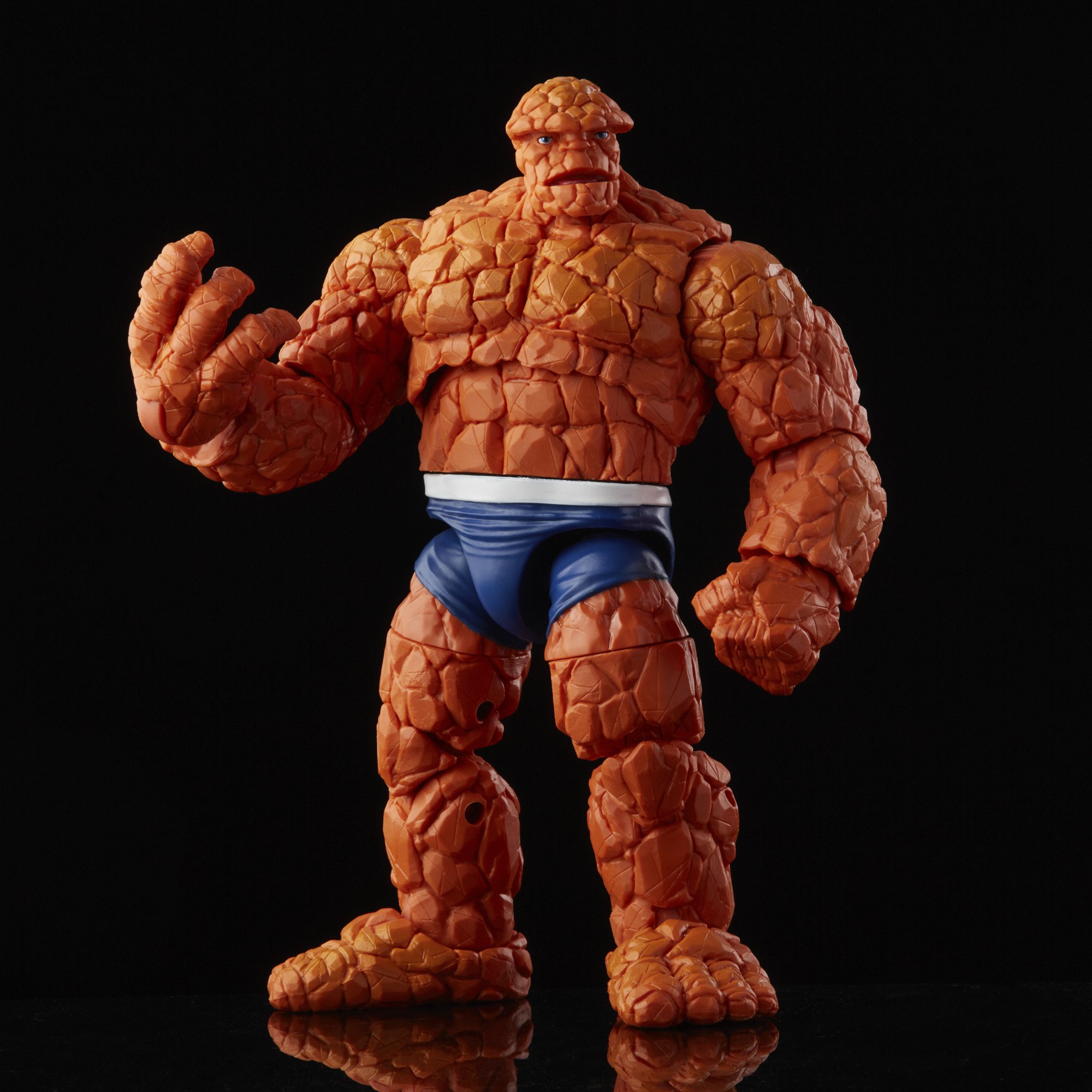 Hasbro Marvel Legends Series Retro Fantastic Four The Thing 6-Inch Action Figure ฮาสโบร มาร์เวล เลเจนด์ แฟนแทสติก โฟร์ หุ่นโมเดลฟิกเกอร์ เดอะ ธิง ขนาด 6 นิ้ว ลิขสิทธิ์แท้