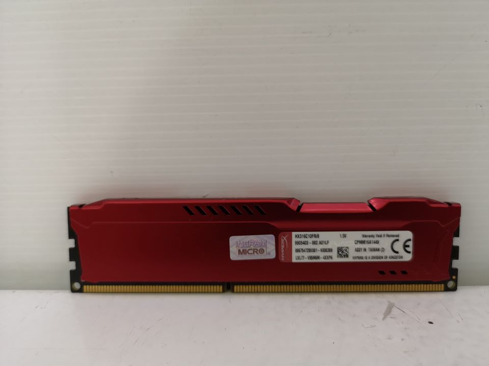 KINGSTON HyperX 8GB. DDR-3 FSB1600