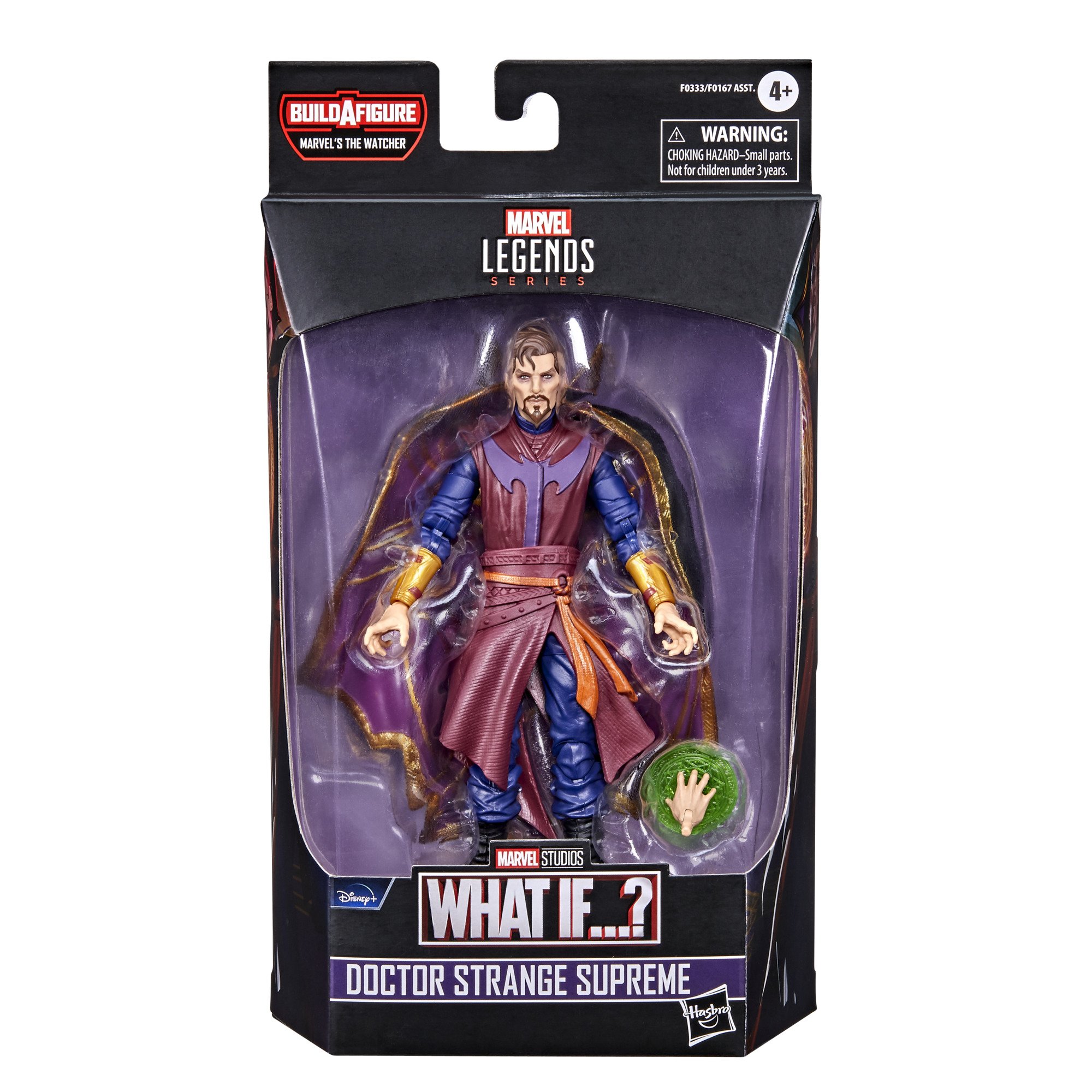 Hasbro Marvel Legends Series What If Doctor Strange Supreme 6-inch Figure ฮาสโบร มาร์เวล เลเจนด์ ซีรี่ย์ส หุ่นโมเดลฟิกเกอร์ วอท อีฟ ด็อกเตอร์ สเตรนจ์ ซูพรีม ขนาด 6 นิ้ว ลิขสิทธิ์แท้