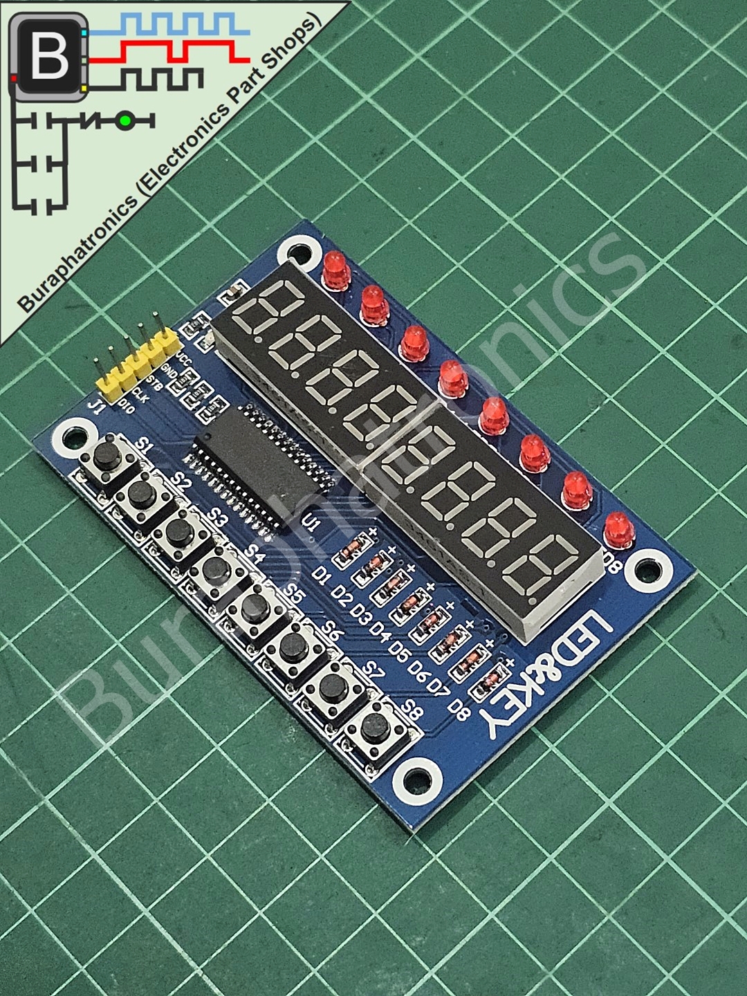 TM1638 DISPLAY+BUTTON