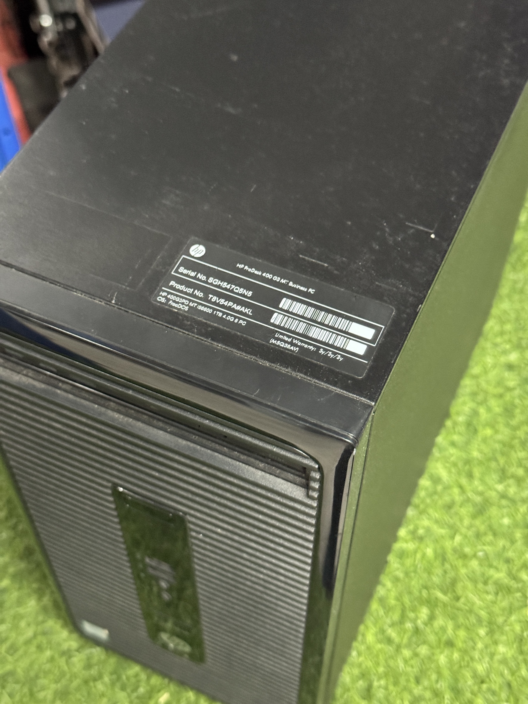 คอมพิวเตอร์ HP ProDesk 400 G3 MT Cpu i5-6500 Ram 8 GB SSD 120 GB