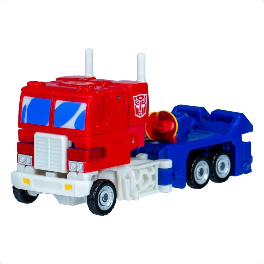 Hasbro Transformers Studio Series Deluxe Class Transformers: Devastation Optimus Prime Action Figure ฮาสโบร ทรานสฟอเมอร์ส สตูดิโอ ซีรีย์ส ดีลักซ์ คลาส หุ่นยนต์ดีวาสเตชั่น ออพติมัส ไพรม์ ขนาด 4.5 นิ้ว ลิขสิทธิ์แท้