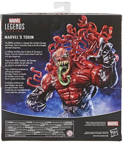 Hasbro Marvel Legends Series Toxin Figure ฮาสโบร มาร์เวล เลเจนด์ ซีรี่ย์ส หุ่นโมเดลฟิกเกอร์ ทอกซิน 6 นิ้ว ลิขสิทธิ์แท้