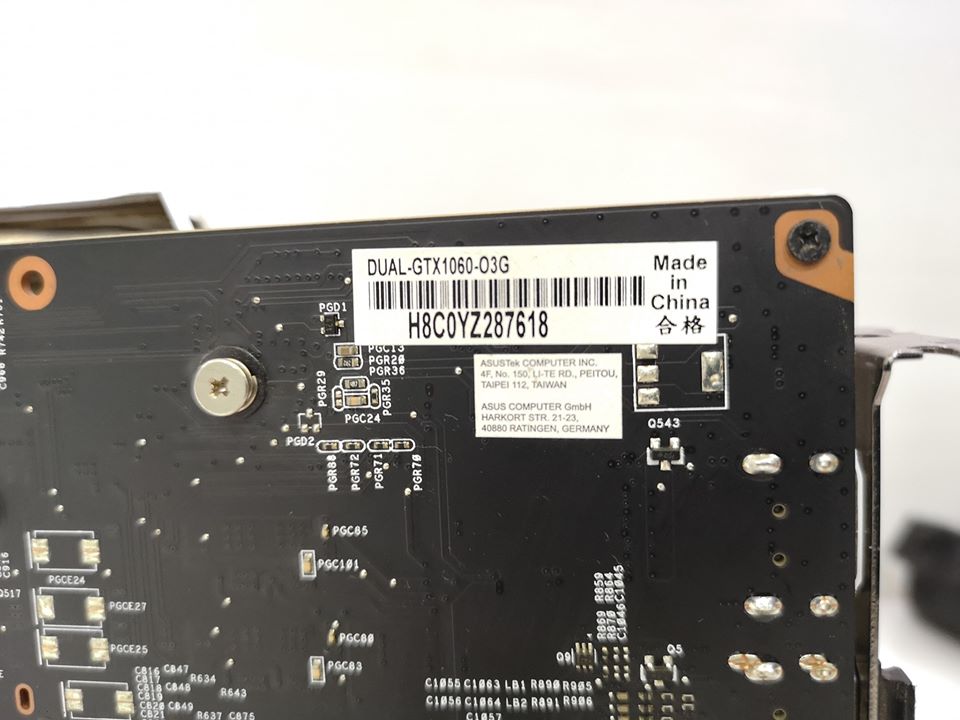 ASUS DUAL-GTX1060-O3G