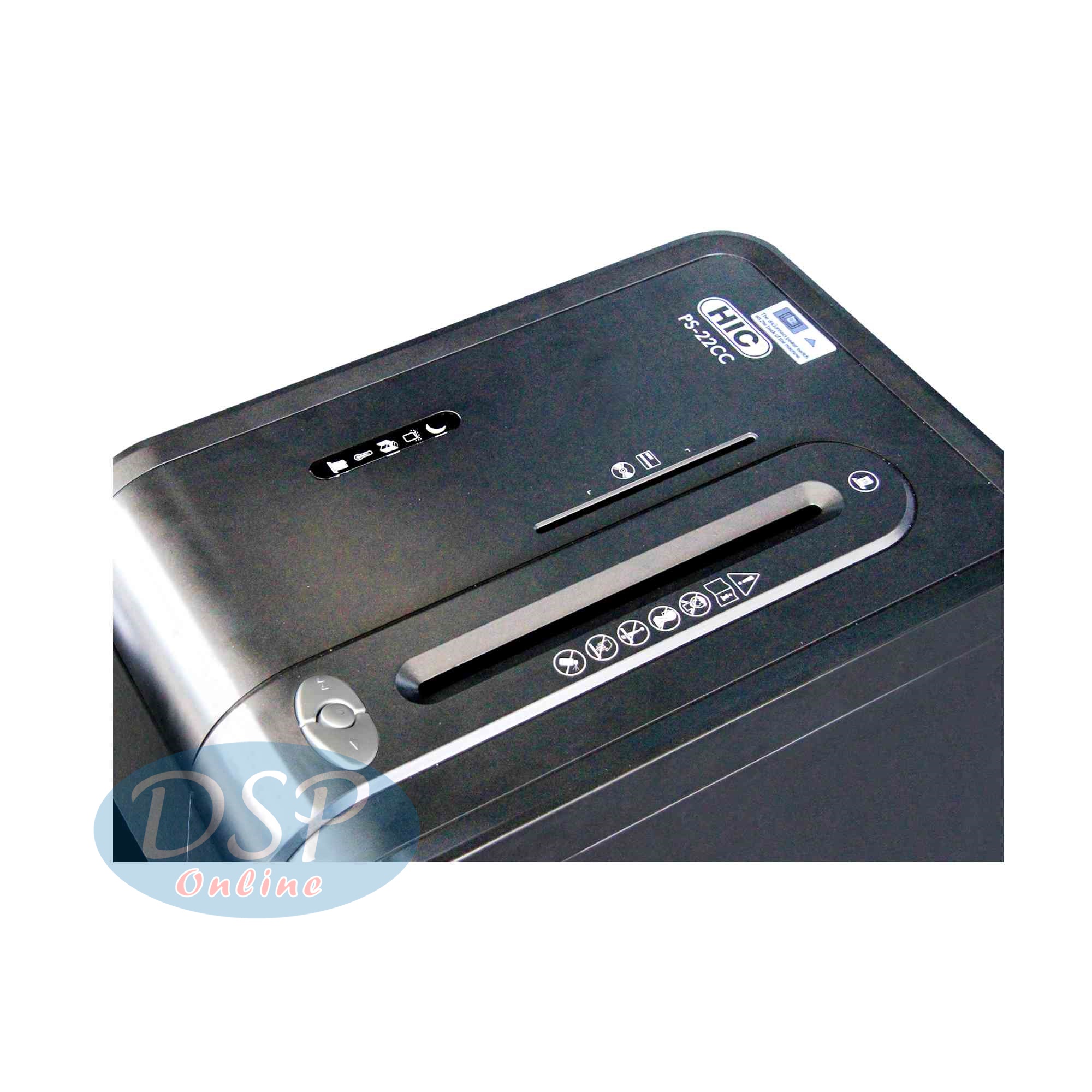 ขายถูก เครื่องทำลายเอกสาร HIC PS-22CC ตัดละเอียด (Micro Cut) ประกันศูนย์