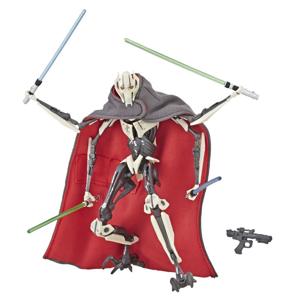 Hasbro Star Wars The Black Series General Grievous 6-inch-scale Figure ฮาสโบร สตาร์ วอร์ส เดอะ แบล็ค ซีรีส์ หุ่นโมเดลฟิกเกอร์ นายพลกรีวัส ขนาด6 นิ้ว ลิขสิทธิ์แท้