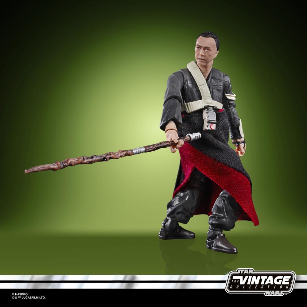 Hasbro Kenner The Vintage Collection Star Wars Chirrut Îmwe 3.75-inch-scale Action Figure ฮาสโบร สตาร์ วอร์ส หุ่นโมเดลฟิกเกอร์ ชิรุต อิมเว ขนาด 3.75 นิ้ว ลิขสิทธิ์แท้