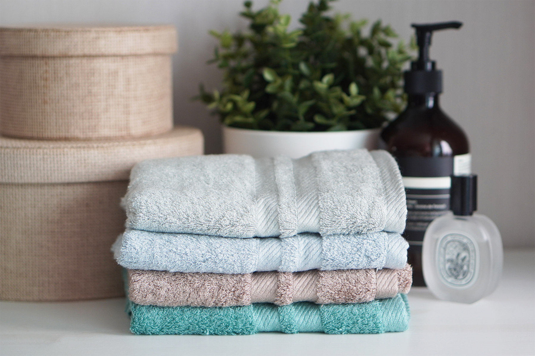ผ้าขนหนูพร้อมส่ง/ปักชื่อ รุ่น Fluffly Hair Towel