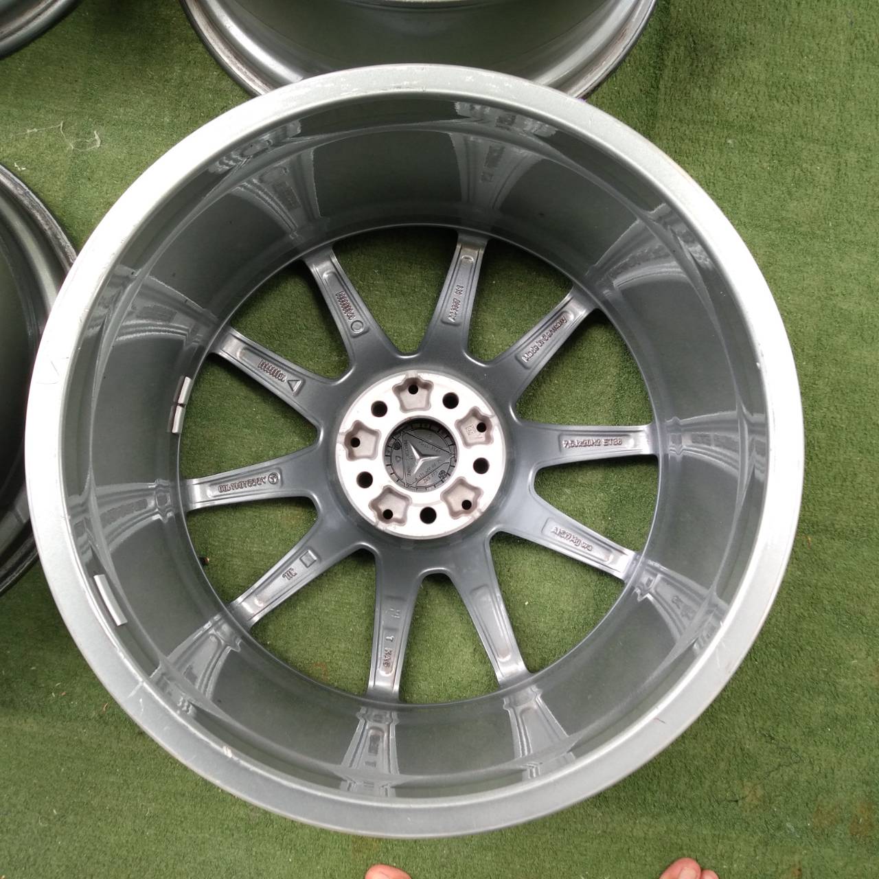 ล้อเบนซ์แท้ S-class AMG 10 spoke 20" w222
