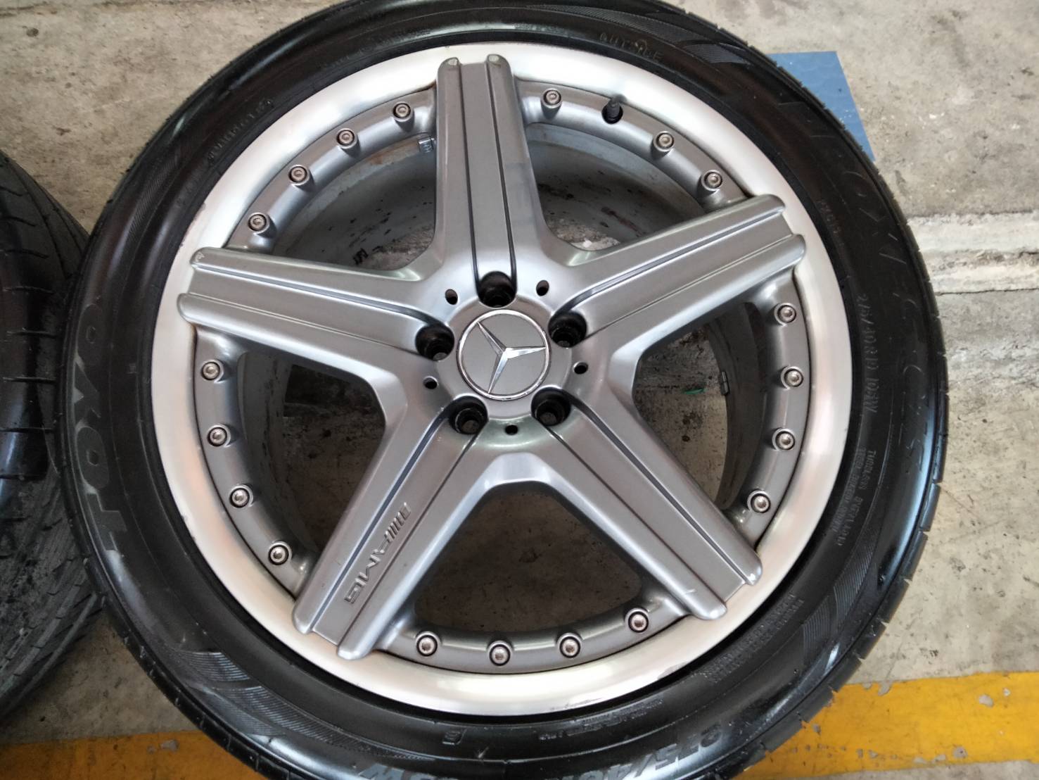 ล้อเบนซ์แท้ AMG ST6 19" ล้อเบนซ์เทพ 2ชิ้นแท้