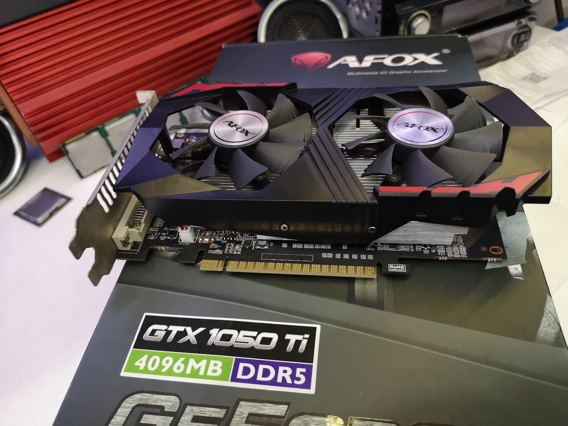 AFOX GTX 1050 Ti 4GB GDDR5 Advice 08/2020