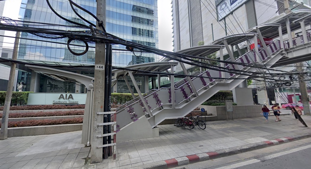 เอไอเอ สาทร ทาวเวอร์ (AIA Sathorn Tower) สำนักงานให้เช่าย่านสาทร กรุงเทพฯ ใกล้รถไฟฟ้า BTS สถานีเซนต์หลุยส์