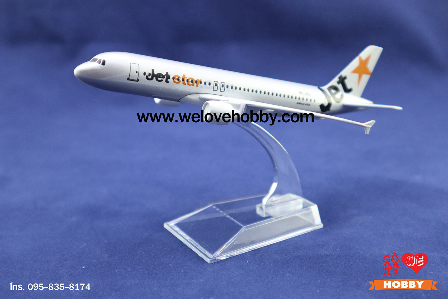 โมเดลเครื่องบิน Jet Star Airways ออสเตรเลีย (Airbus A320)