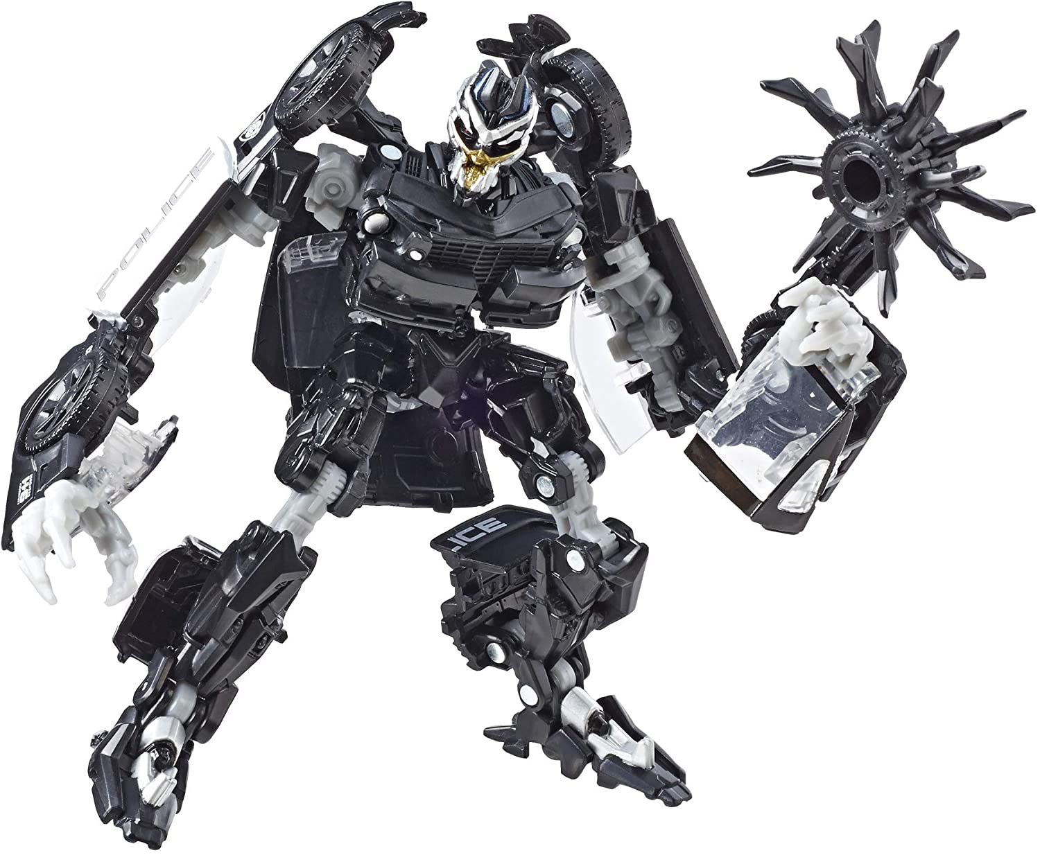 Hasbro Transformers Studio Series 28 Deluxe Class Barricade 4.5 Inch Action Figure ฮาสโบร ทรานสฟอเมอร์ส สตูดิโอ ซีรีย์ส 28 ดีลักซ์ คลาส หุ่นยนต์บาร์ริเคท 4.5 นิ้ว ลิขสิทธิ์แท้