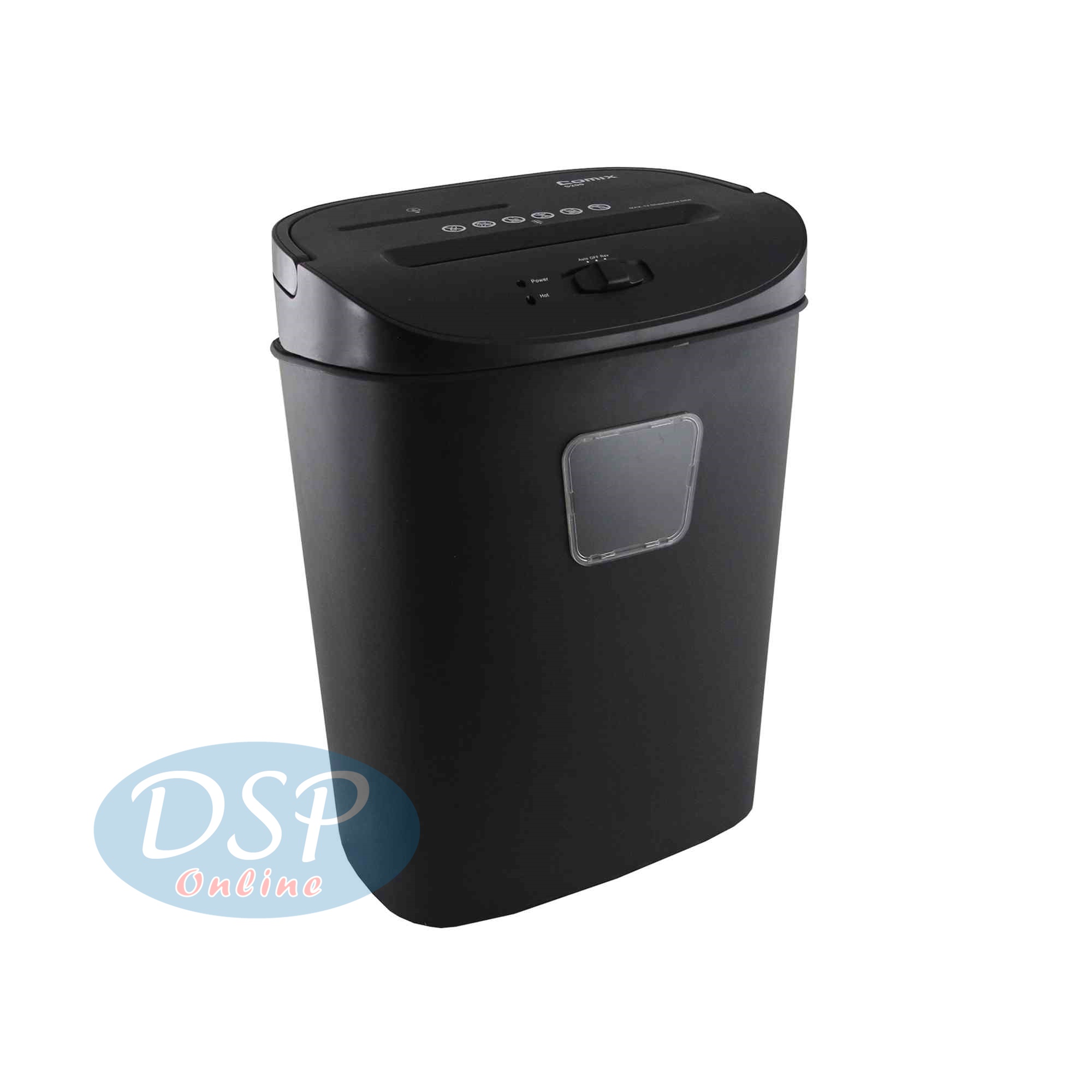 ขายถูก เครื่องทำลายเอกสาร COMIX S290 15 แผ่น/ครั้ง (A4/70 แกรม) (Cross cut) รับประกันศูนย์ 1ปี