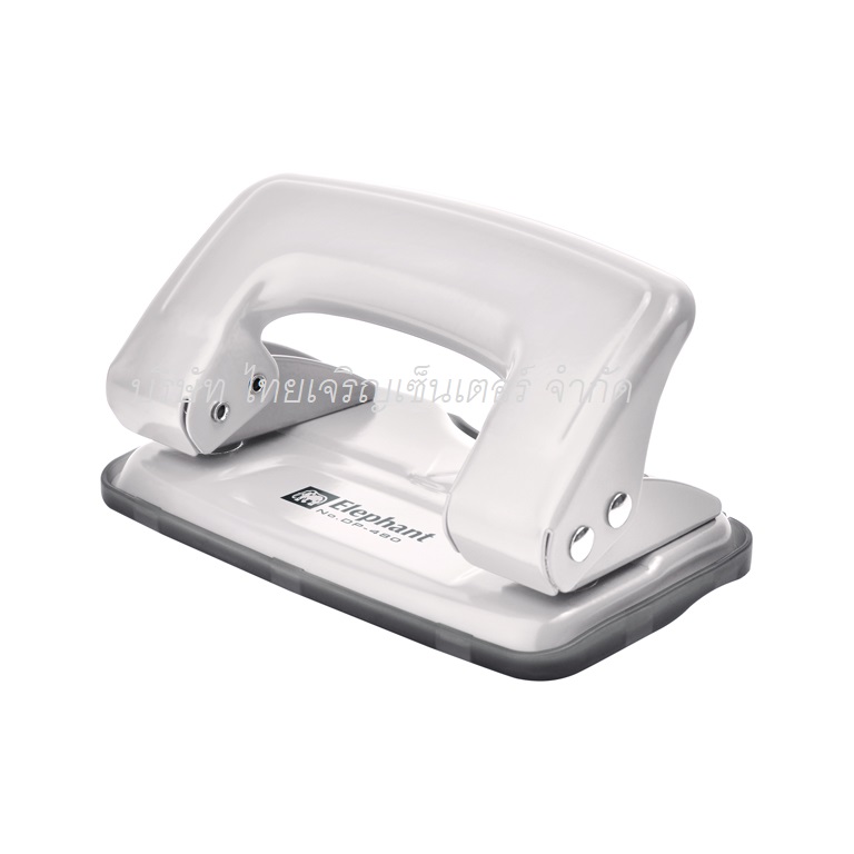 เครื่องเจาะกระดาษ ตราช้าง DP-480 สีเทา (อัน)