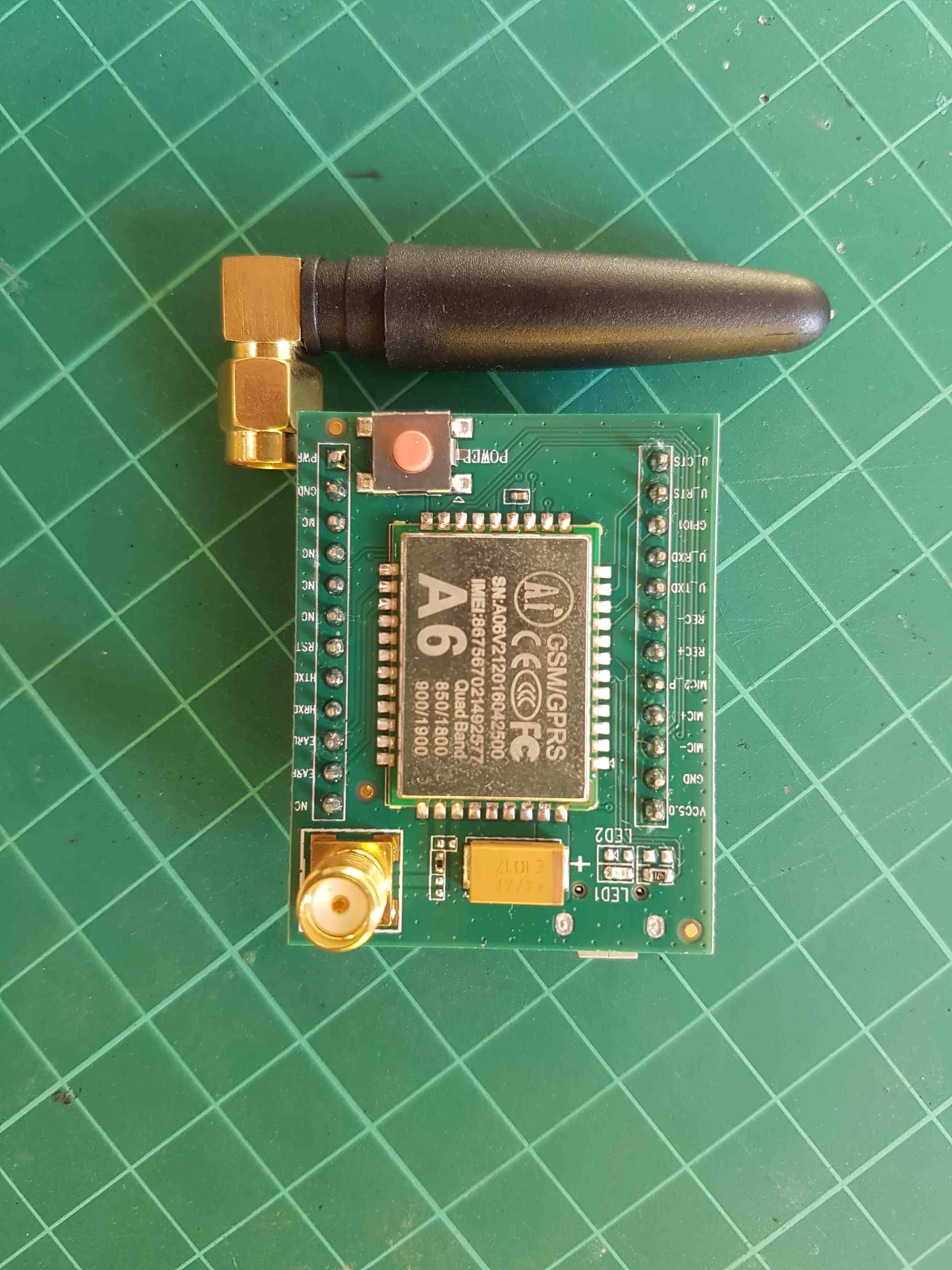 A6 GSM/GPRS Serial