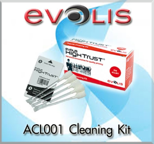 ขายถูก ชุดทำความสะอาดเครื่องพิมพ์ Regular Cleaning Kit สำหรับเครื่องพิมพ์บัตร Evolis Zenius and Primacy