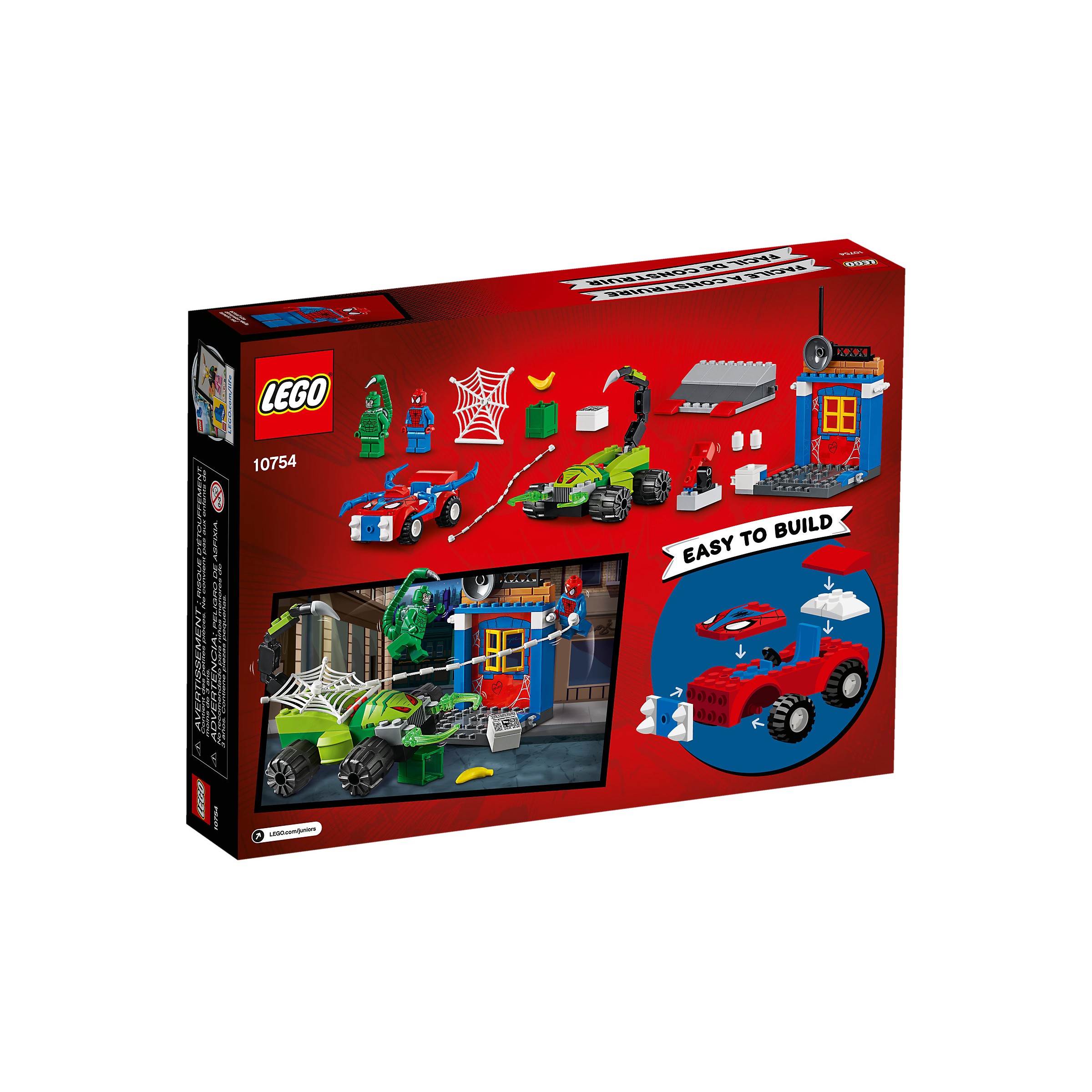 LEGO Juniors Marvel : Spider-Man vs. Scorpion Street Showdown รุ่น 10754