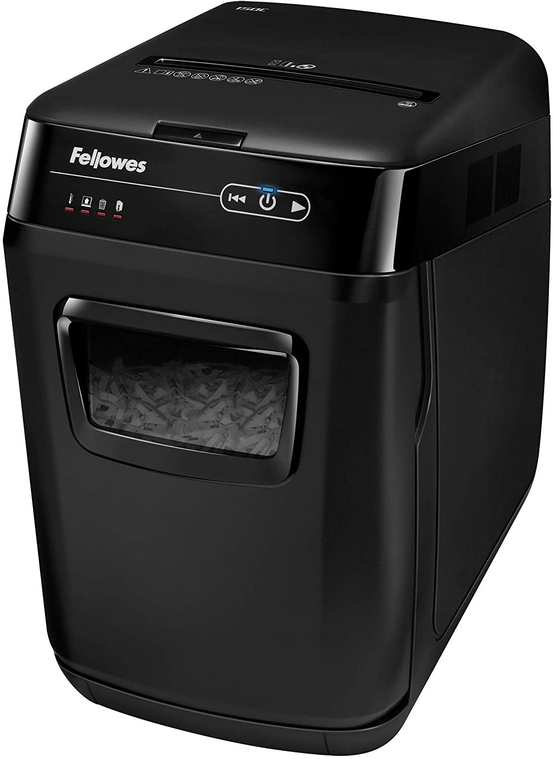 ขายถูก เครื่องทำลายเอกสาร Fellowes Auto MAX 130C บรรจุกระดาษได้ 130 แผ่น แบบตัดละเอียด ( Cross Cut )