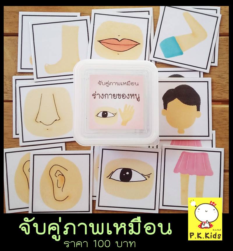 จับคู่ภาพเหมือน : ร่างกายของหนู